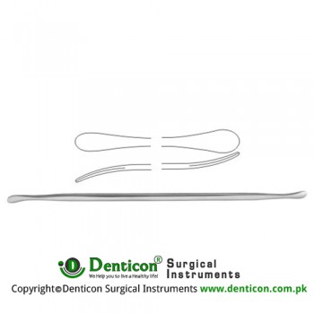 Penfield Dura Dissector Fig. 5 Stainless Steel, 18 cm - 7"